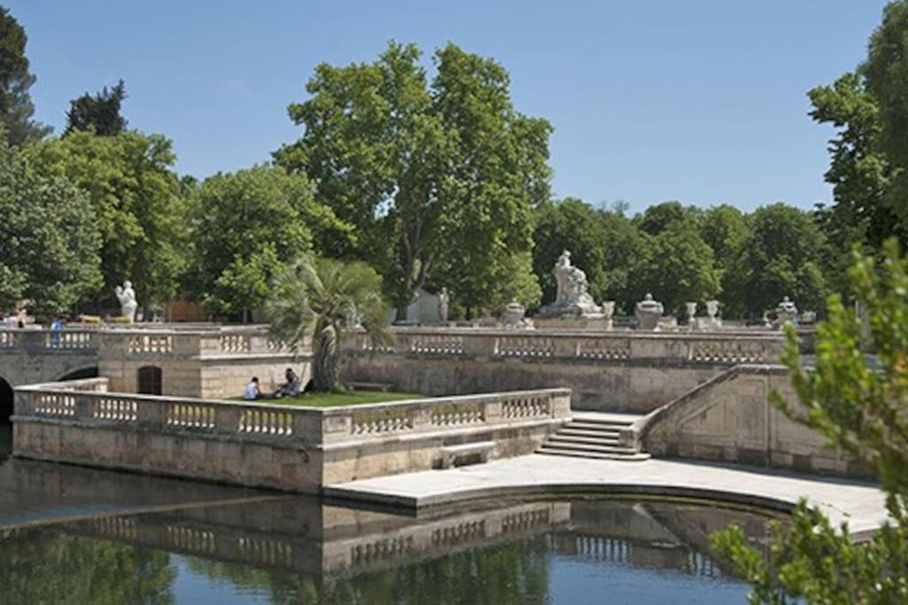 Fabienne Cote Jardins De La Fontaine Apartment Nîmes Exterior photo
